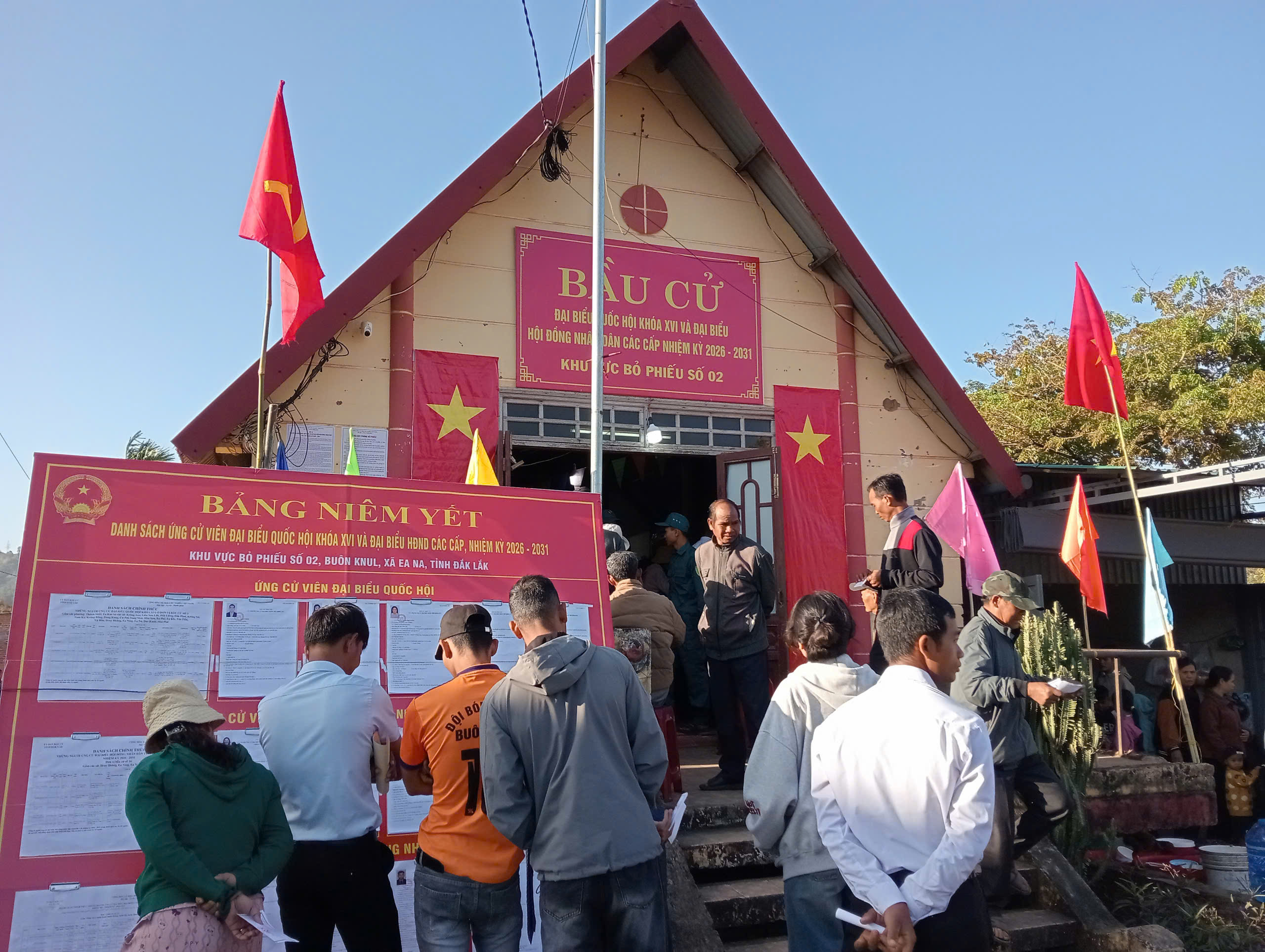 Kết quả cuộc bầu cử đại biểu Hội đồng nhân dân xã Ea Na nhiệm kỳ 2026 – 2031